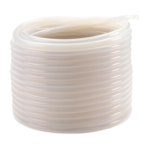 Šļūtene silikona 18mm, balta-SPAG