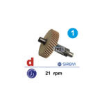 Dzesētāja zobrats1.stL&M 21rpm (Sirem)