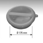 Dzesētāja vāks D175mm