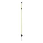 Ovāli stikla šķiedras mietiņi 110cm, (ar metāla kāju),10x8 mm