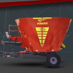 Vertikālais barības maisītājs izdalītājs FMV12S