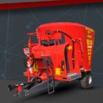 Vertikālais barības maisītājs izdalītājs FMV12F