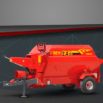 Horizontālais barības maisītājs izdalītājs FMHI 4