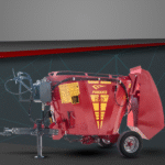 Vertikālais barības maisītājs izdalītājs FMV2.5S