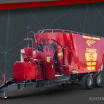 Vertikālais barības maisītājs izdalītājs FMV20F