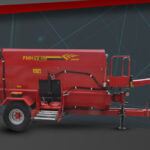 Horizontālais barības maisītājs izdalītājs FMHII 6