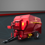 Horizontālais barības maisītājs izdalītājs FMHI 12