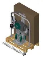 XScrape Chain AT III – 0,75 kW skreperu stacija, BT