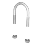 U-veida skava 1 1/2 M10 73mm- EUR