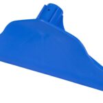 Kūtsmēslu skrāpis - plastmasas, zils (38 cm), ar vītni