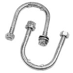 U-veida skava dzirdnes stiprināšanai 2 gb.