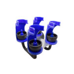 Mazgāšanas ligzda govju ķekaram uzstādāma uz caurules