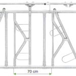 Barības galds ar fiksāciju DPZ-4 L-3500