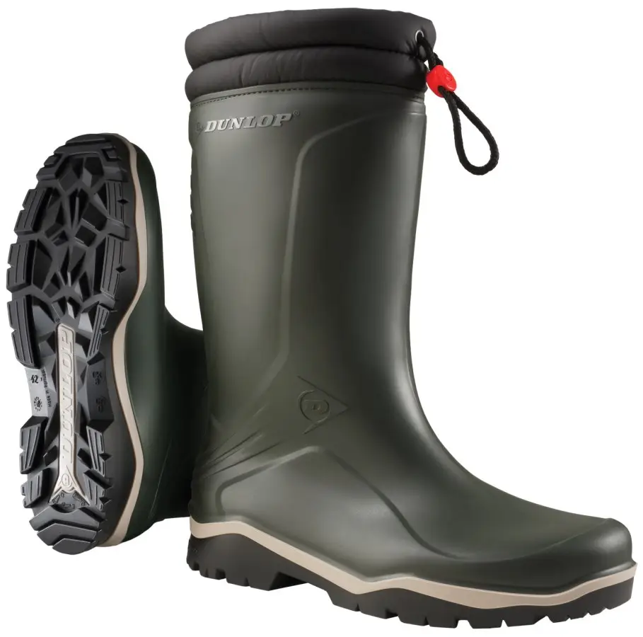 34851 Dunlop Blizzard ziemas zābaki – olīvzaļi/melni - Image 1
