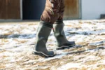 Dunlop Blizzard ziemas zābaki – olīvzaļi/melni - Image 2