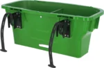Teļu barošanas trauks Multi Feeder, 5 lateksa pupi ar eleastīgiem turētājiem, 30 L - Image 3