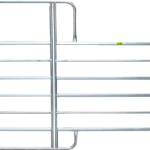 Ganību žoga panelis Panelis-6 ar vārtiem, 3.6m A-2.2m