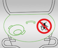 Mušu aizsardzības vāks