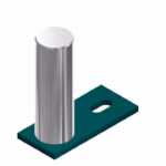 Stūra veltņa tapa OD=30mm L= 89mm, RDB