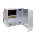 Fencee – drošības kaste elektriskajam ganam un akumulatoram ar montāžas stabu un saules regulatoru 10 A (40, 100, 200 W) - Image 3