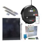 Fencee Premium – saules elektriskā gana komplekts ar Wi-Fi (10 J, 200 W panelis)