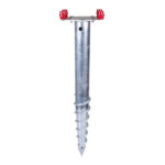 Fencee – drošības kaste elektriskajam ganam un akumulatoram ar montāžas stabu un saules regulatoru 10 A (40, 100, 200 W) - Image 6