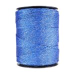 Elektriskā gana striķis polywire 3 mm, zils – 1000 m, 0,17 Ω/m