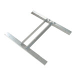 Universāls kronšteins 200 W saules paneļa stiprināšanai uz drošības kastes vai zemes skrūves - Image 2