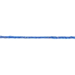 Elektriskā gana striķis polywire 3 mm, zils – 400 m, 0,17 Ω/m - Image 4