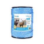 Elektriskā gana striķis polywire 3 mm, zils – 400 m, 0,17 Ω/m - Image 2