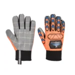 Cimdi A726 Aqua-Seal Pro – ūdensizturīgi pretgriezuma darba cimdi (Oranžs/Zils) - Image 3