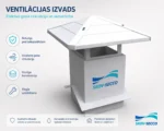 Kvadrātveida ventilācijas skurstenis