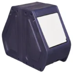 Dubultā POLYFLAP NC dzirdne ar lūku, bez apsildes, pastāvīgs līmenis, 1/2" PE, 2 × 32 l/min
