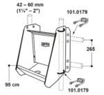 Dzirdne Suevia Model 600 ar pludiņa vārstu - Image 7