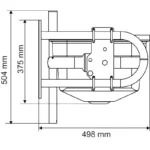 Dubultā izgāžamā dzirdne POLYBAC 75 M ar aizsargmalu - Image 4