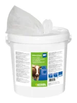 Tekstila tesmeņa dvieļi Uddero Clean spainī, 20 × 20 cm, 1000 gab.