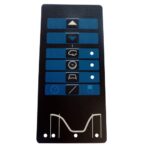 MilkMaster MU350 vadības paneļa uzlīme – DL