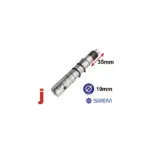 Izejas vārpsta SIREM Type M  piena dzesētāja reduktoram L35 x D19mm