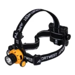 Jaudīgs LED galvas lukturis PA64 Ultra Power, dzeltens/melns