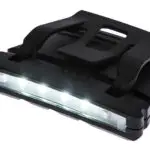LED lukturis cepurei PA72, melns