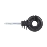 Gredzenveida izolators ar skrūvi vadam līdz 12 mm, elektriskajam ganam, 100 gab. - Image 5