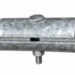 Ārējais cauruļu savienojums, 1½″, Ø48 mm, ar M10 × 70 mm skrūvi