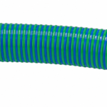 PVC spirālveida šļūtene, zila/zaļa, 4 5/16″ 110mm